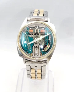 🔥 Selten! Vintage! - BULOVA ACCUTRON - 214 Spaceview 14KT Bezel Ring! Armbanduhr! - Bild 1 von 24