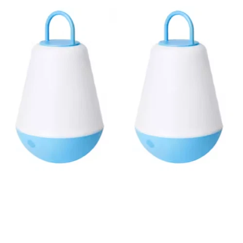 IKEA SOMMARLANKE Led Decorative Table Lamp White Blue Battery 705.446.49