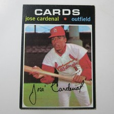 Jose Cardenal 1971 Topps #435 St. Louis Cardinals