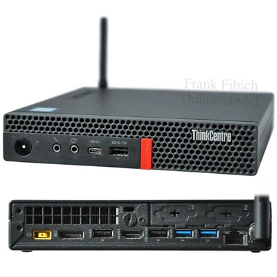 Mini PC Lenovo ThinkCentre M720q tiny NVMe SSD i3 i5 i7  16/32GB RAM  WLAN Win - Bild 1 von 2