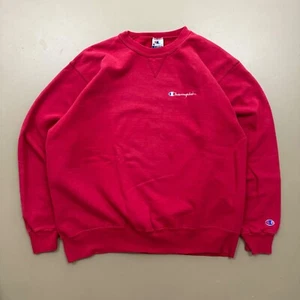 De Colección Años 90 Campeón Mini Hechizo Peso Pesado Sudadera Ropa Deportiva Roja Hecha en EE. UU. - Imagen 1 de 3