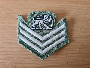 Original Rhodesian Staff Sergeant Rank stripes