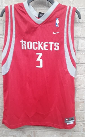 VTG Steve Francis #3 Houston Rockets Nike Sewn NBA Basketball Jersey Adult Sz XL Cover