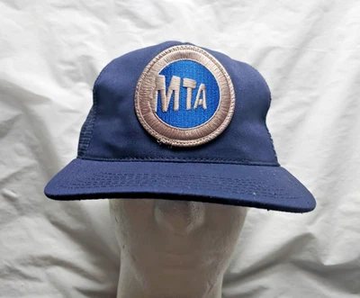 BNWOT MTA NYC Transit Subway Train Mesh Trucker Snapback Hat / Cap - Image 1 of 4