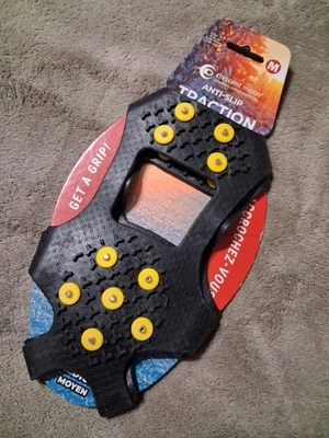 NEW Slip Traction Shoe Covers Snow Ice Hike Trail Running NWT - Image 1 of 4
