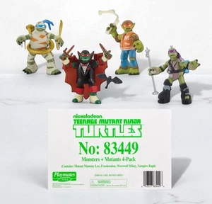 Teenage Mutant Ninja Turtles Monsters & Mutants 4 Pack Vampire Raph 83449 Sealed - Picture 1 of 8