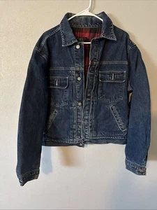 RRL G jacket 90s L denim IDG Used - Picture 1 of 12
