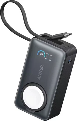 Anker - MagGo Power Bank (10K, 35W, For Apple Watch) - Black - Image 1 of 4