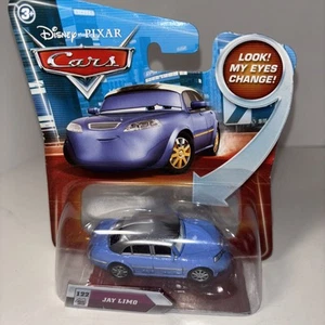 Disney Pixar Cars Jay Limo #122 Die Cast 1:55 Ansehen! Meine Augen verändern sich! VENTIKULAR - Bild 1 von 5