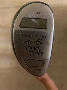 Snake Eyes Quick Strike 18* 3W/1I Hybrid RH Shaft , Blue - Comes With Cover - Picture 1 of 5