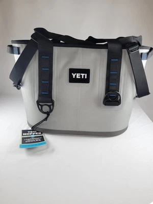 YETI Tolva 20 Enfriador Suave 20 Cuartos Gris y Azul - A Prueba de Fugas Portátil Aislado Foto 1 de 4