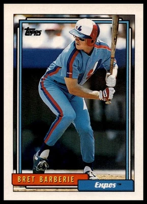 1992 Topps #224 Bret Barberie - Image 1 of 2
