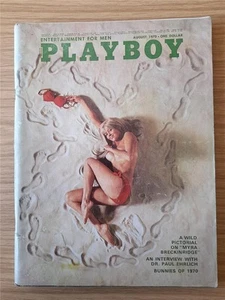 Vintage 1970's Playboy Magazine August 1970 Bunnies of 1970 - Picture 1 of 10