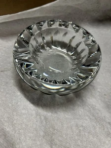 Baccarat Crystal Ashtray Jewelry Holder Trinket Dish Excellent  - Picture 1 of 5