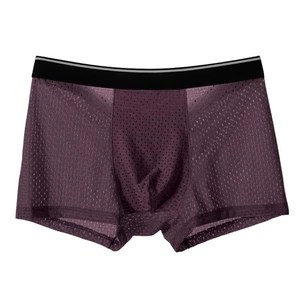 Klassische einfarbige Herren Seluar Dalam Lelaki Boxer Unterwäsche Ash L 5XL - Bild 1 von 17