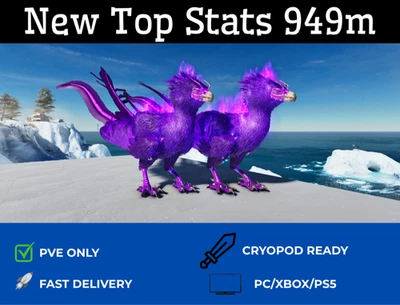 🔥ARK Survival Ascended PvE New Top Stats Phoenix 949m PC/XBOX/PS5 ASA - Image 1 of 3