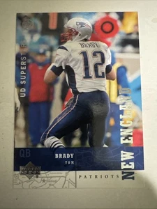 2002-03 Upper Deck UD Superstars Tom Brady #38 - Picture 1 of 6