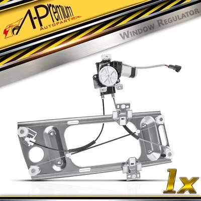 A-Premium Power Window Regulator w/ Motor Front LH for Pontiac Grand Prix 97-02 - Imagem 1 de 4