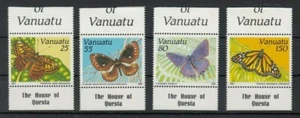 VANUATU, 1991 farfalle 856-59 **, (27947) - Foto 1 di 1