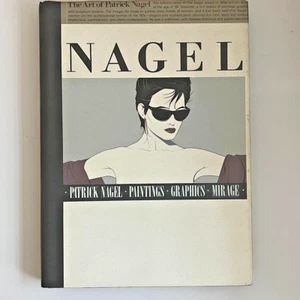 NAGEL The Art of Patrick Art Book 1987 PAINTINGS GRAPHICS MIRAGE Japan USED - Picture 1 of 6