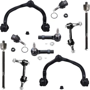 10pc 13"Front Upper Control Arm Tierod Kit for Ford Expedition Lincoln Navigator - Picture 1 of 1
