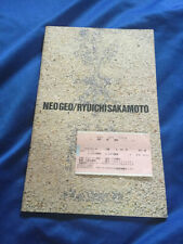 Ryuichi Sakamoto NEO GEO tour book/ticket stub 1987 