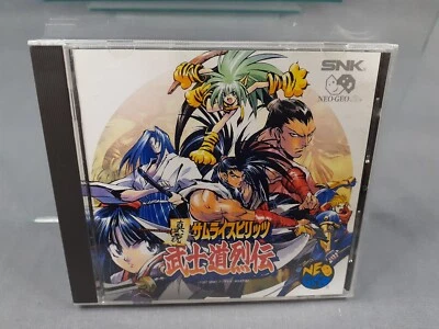 SNK NEO GEO CD NGCD Samurai Shodown RPG Japanese version boxed - Image 1 of 3