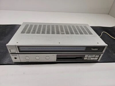 Philips FR140 Am Fm Stereo Empfänger Gebraucht Aktiv Vintage Silber Analog Tuner - Bild 1 von 4