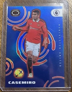 2022-23 CASEMIRO  /49 PANINI CHRONICLES BLUE  DYNAGON PREMIER LEAGUE - Picture 1 of 2