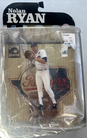 Nolan Ryan #34 2009 McFarlane Sports Picks Cooperstown Collection Bloody Shirt Cover