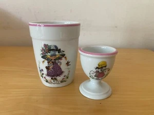 Vintage - Becher Und Eierbecher aus Porzellan - Pillivuyt France - Ohne - Bild 1 von 8
