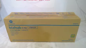 Genuine Konica Minolta TN212Y Yellow Toner Cartridge A00W162 - Picture 1 of 4