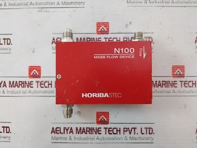 HORIBA STEC N100 SEC-N124MGM Mass Flow Device Valve C TREAT GAS: N  30SLM - Image 1 of 4