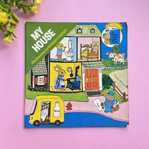 Vintage Richard Scarry's My House - A Golden Look-Look Book - 1976 - Picture 1 of 11