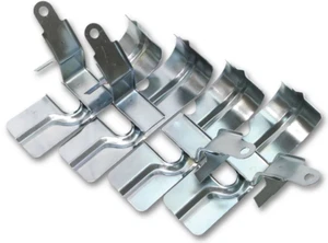 1957 - 1979 Corvette Spark Plug Heat Shield Kit Small Block 4 Piece C1 C2 C3 NEW - Picture 1 of 3