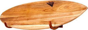 Surfboard Wall Rack for Longboards and Shortboards | Beautiful Wood Wall Display - Picture 1 of 9