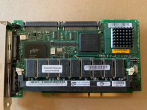 Controlador Dell 30HFM DC 64MB SCSI Perc 3 RAID PCI-X controlador de doble canal - Imagen 1 de 3