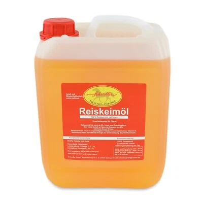 horse-direkt Reiskeimöl 5 L Kanister Pferde, Ponys, Hunde - Bild 1 von 4