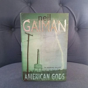 **1st Edition, 1st Print" American Gods by Neil Gaiman. UK (British) Edition!! - Imagen 1 de 12