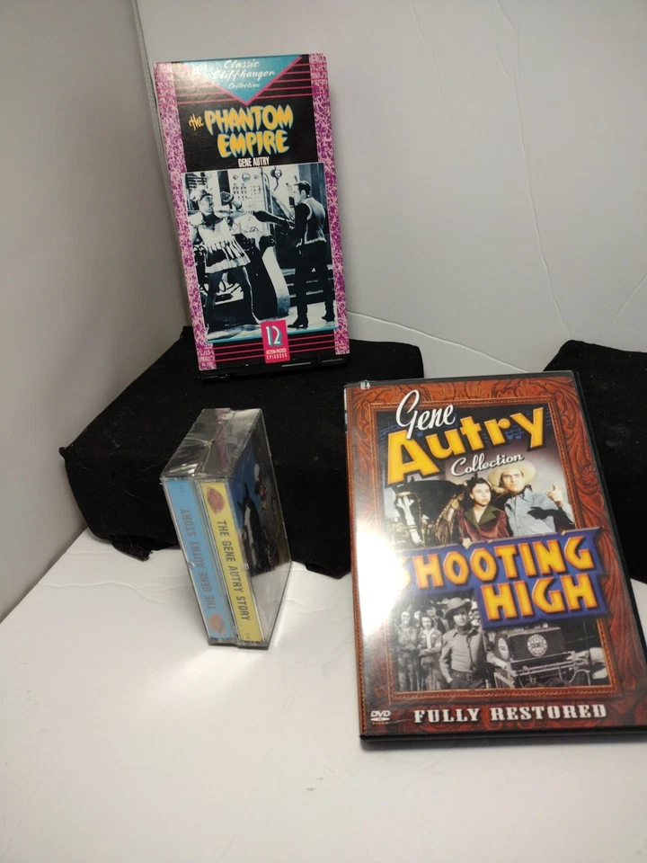 The Gene Autry Story (2 Cassettes, 1989) Brand New, Sealed, Extremely Rare - Image 1 of 4