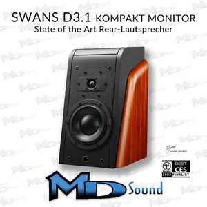 SWANS D3.1 - Palisander - HighEnd-Lautsprecher, Paarpreis, Auspackware, wie neu - Bild 1 von 6