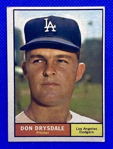 1961 Topps Don Drysdale #260 VG-EX+. RC122 - Picture 1 of 2