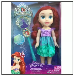 Disney Princess Ariel Toddler Doll Set with Tiara & Royal Wand - NEW & SEALED - Picture 1 of 3