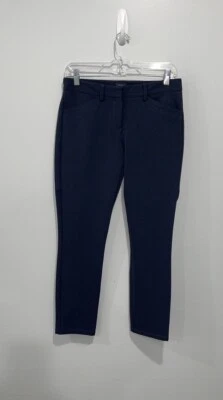 Theory Dantey Mandatory blue nylon ankle pants size 4 women’s — 第 1/4 张图片