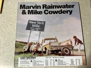 Marvin Rainwater & Mike Cowdery "Country Music Is Alive..." 1981 LP, Nice VG - Picture 1 of 2