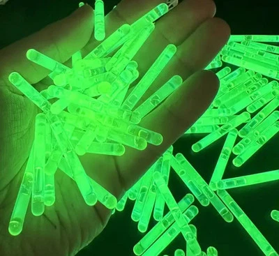 50ct 4.5mm Glow Sticks for Fishing Bobbers etc 40mm x 4.5mm - FREE USA SHIP!!! - Image 1 of 4