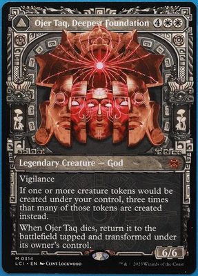 Ojer Taq, Deepest Foundation (Showcase) The Lost Caverns of Ixalan NM (506683) - Image 1 of 2