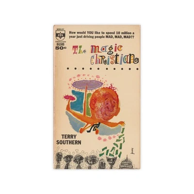 The Magic Christian - vintage 1961 paperback novel by Terry Southern - Image 1 of 3