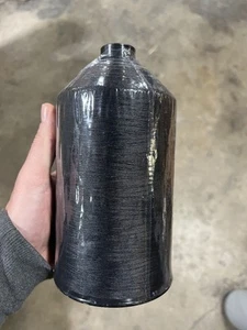 Black Nylon Thread 32 Oz Made in USA by A&E T90/T92 Bonded Nylon - Picture 1 of 2