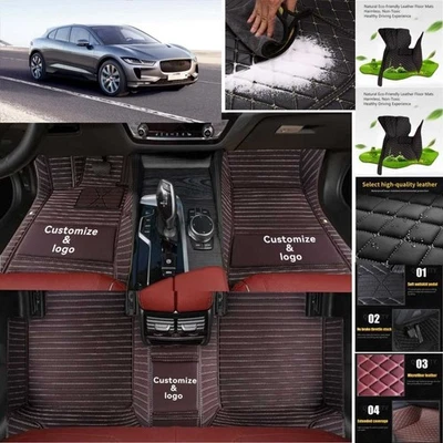 For Jaguar I-Pace Car Floor Mats Custom Waterproof Auto Liners Carpets Foto 1 de 4